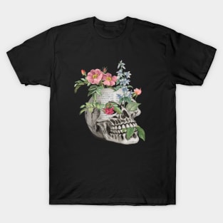 Floral Skull T-Shirt